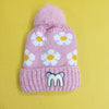 Imported Woolen Cap Flowers