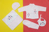 Five Pieces Baby Suit Polka