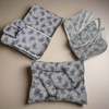 8 Pieces  Baby Bedding  Grey Cat