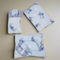 7 pieces Baby Bedding Set Velvet Blue printed