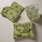 8 Pieces Baby Bedding Green Panda