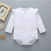 Imported Baby Body Suit Simple White